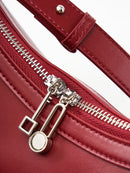 Bolsa Feminina de Ombro Meia Lua em Couro com Alça Ajustável - Luna