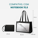 Bolsa Bella Luxe - Couro Legítimo e Impermeável (COMPRE 1 LEVE 2)