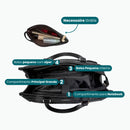 Bolsa Bella Luxe - Couro Legítimo e Impermeável (COMPRE 1 LEVE 2)