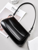 Bolsa Feminina Baguete Tiracolo em Couro PU com Alça Ajustável - Briana