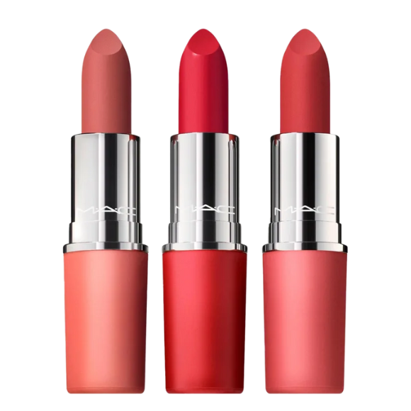 Kit Batons MAC - Alta Fixação e Hidratação (COMPRE 1 LEVE 3)