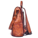Mochila de Couro Feminina Retrô