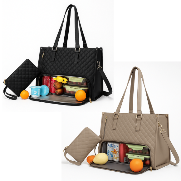 Bolsa Bella Luxe - Couro Legítimo e Impermeável (COMPRE 1 LEVE 2)